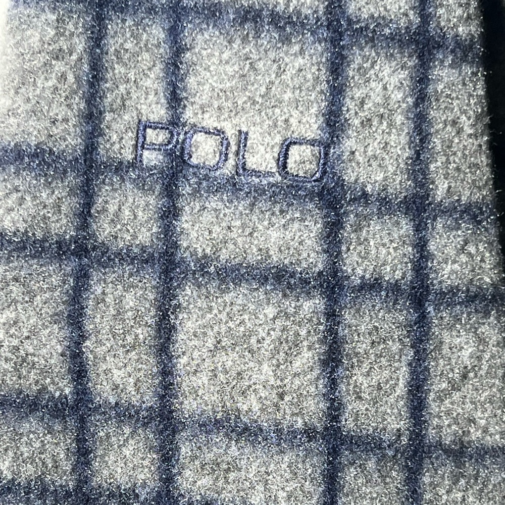 Polo by Ralph Lauren Navy Half-Zip Reversable Puffer Pullover - Picture 7 of 7